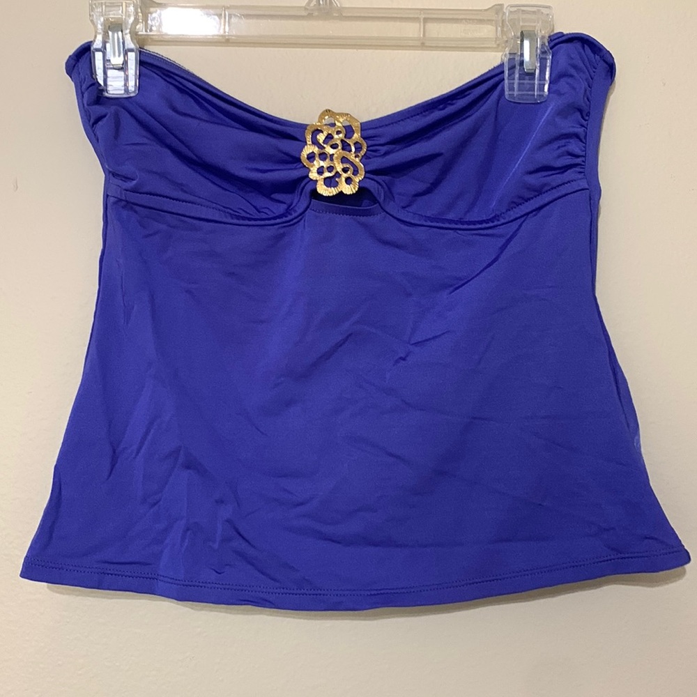 Purple tankini